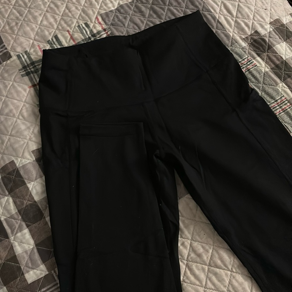 Black Thick Leggings